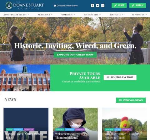 Doane Stuart homepage