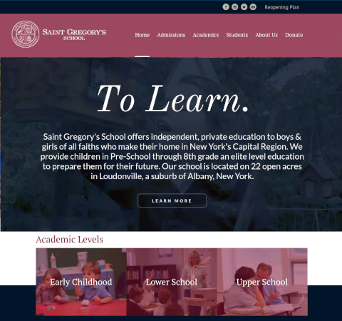 Saint Gregory' homepage